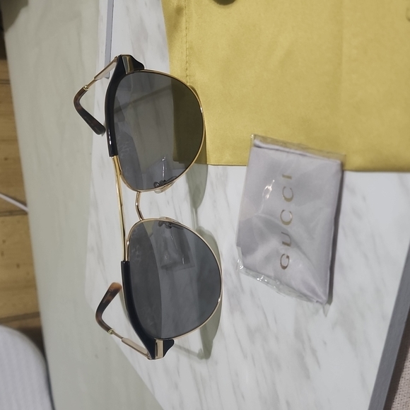 NEW Gucci Aviator Sunglasses - Picture 6 of 8